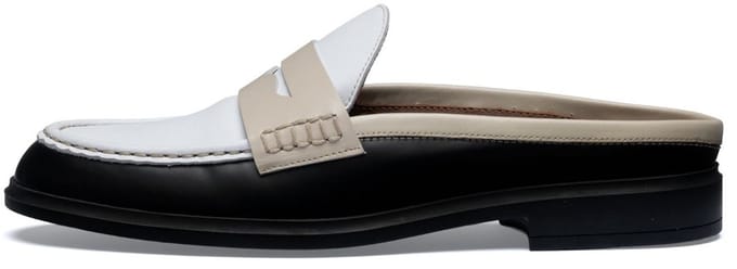 Isabel Bernard - Vendôme Blandine - Dames - Loafers - Wit/Zwart