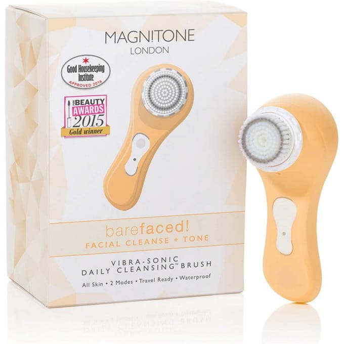 Magnitone Barefaced Vibra-Sonic Daily Cleansing Brush Borstel Orange