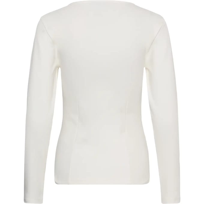 Dames-T-shirt met lange mouwen KAFFE Jamilla