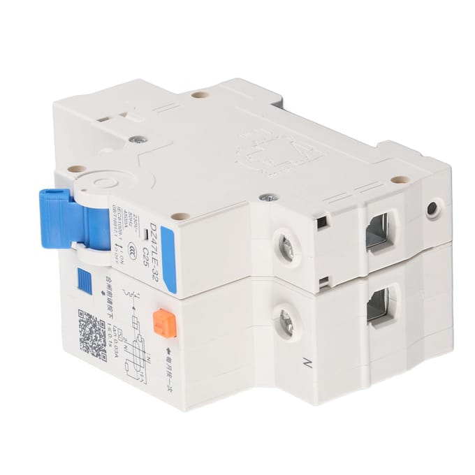 DZ47LE 32 1P+N C25 Lekstroombeveiliging Stroomonderbreker 230V 25A
