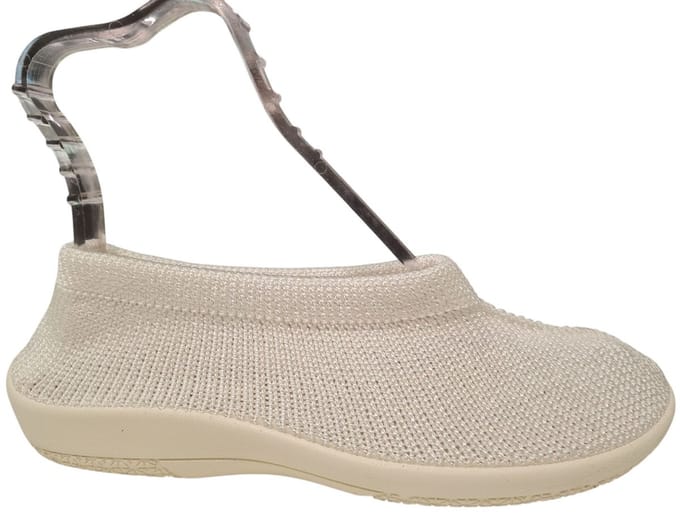 Q Fit Julia Witte Dames Pantoffels - Wit - 41