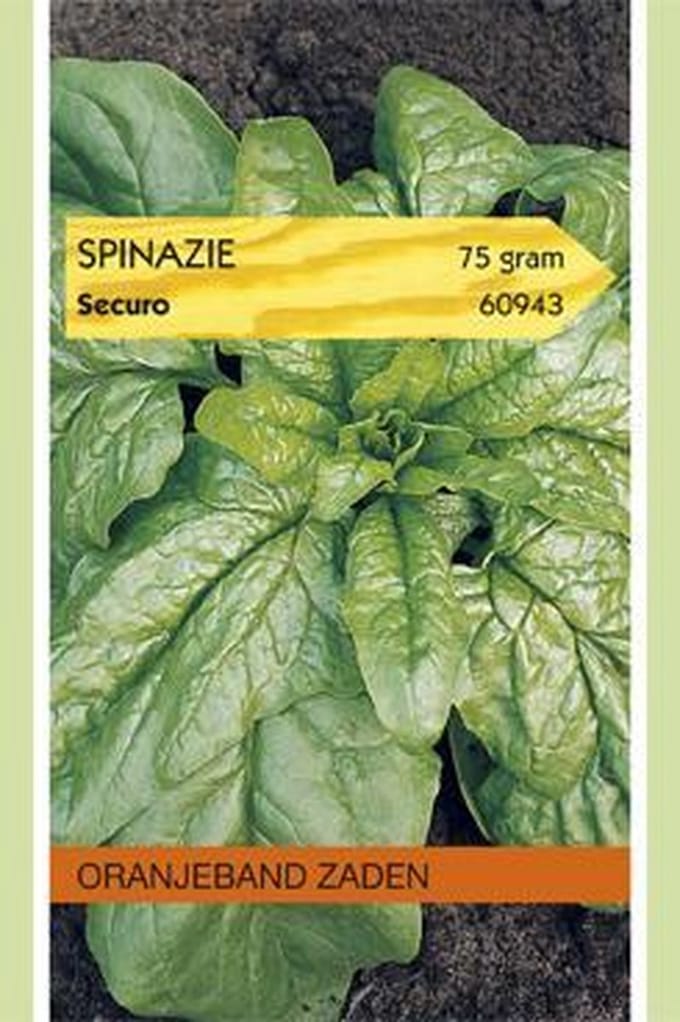 Spinazie Securo, 75 gram