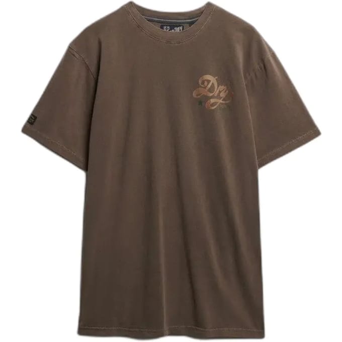 Superdry - Tap Room Oversized T-shirt - Heren - T-shirts