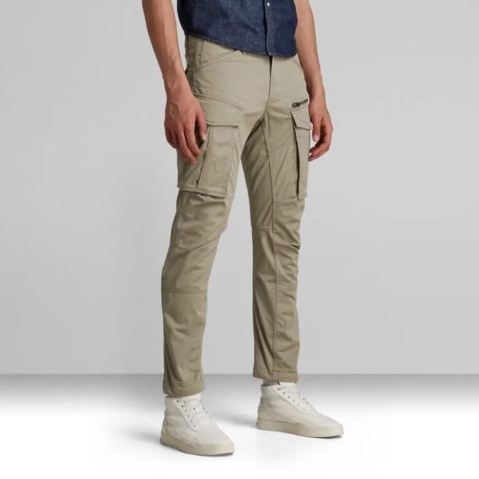 G-STAR Rovic Zip 3D Regular Tapered Heren Broek - dune
