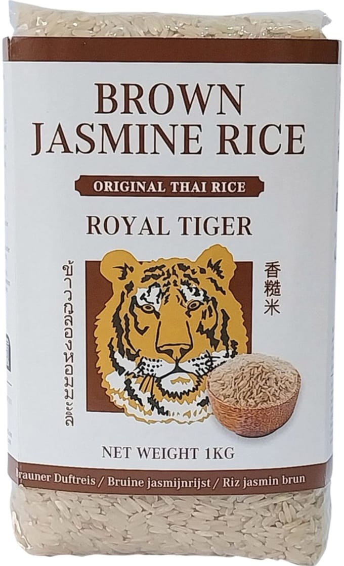 Royal Tiger Bruine Jasmijnrijst 10 x 1 kg