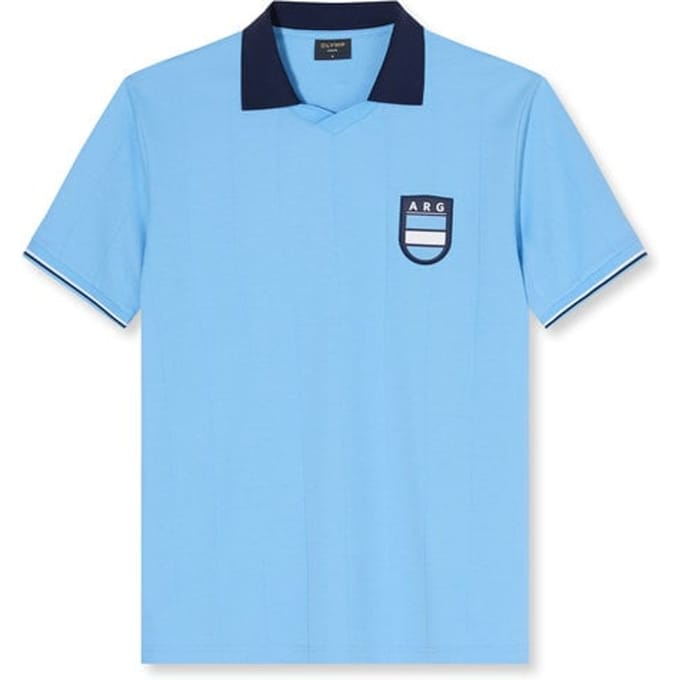 OLYMP Casual Jersey, Bleu