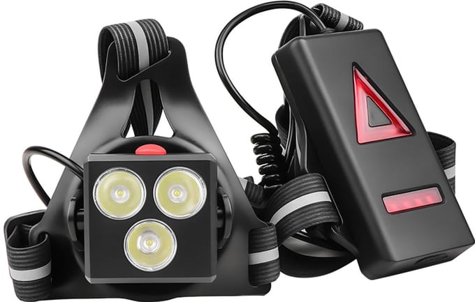 Finnacle - Hardloop lampjes - Wandel verlichting - Hardloop licht - Reflecterend hardloopvest - Wandelverlichting