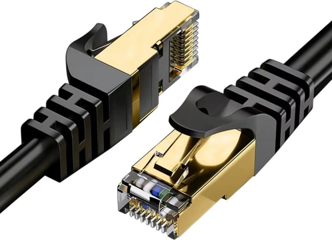 Internetkabel - Ethernet kabel cat 8 - UTP kabel RJ45 - Netwerkkabel - Internet kabel - Internetkabels - 2 Meter