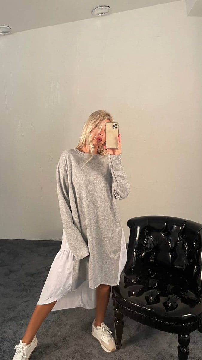 Sweaterjurk/SIRMAZA