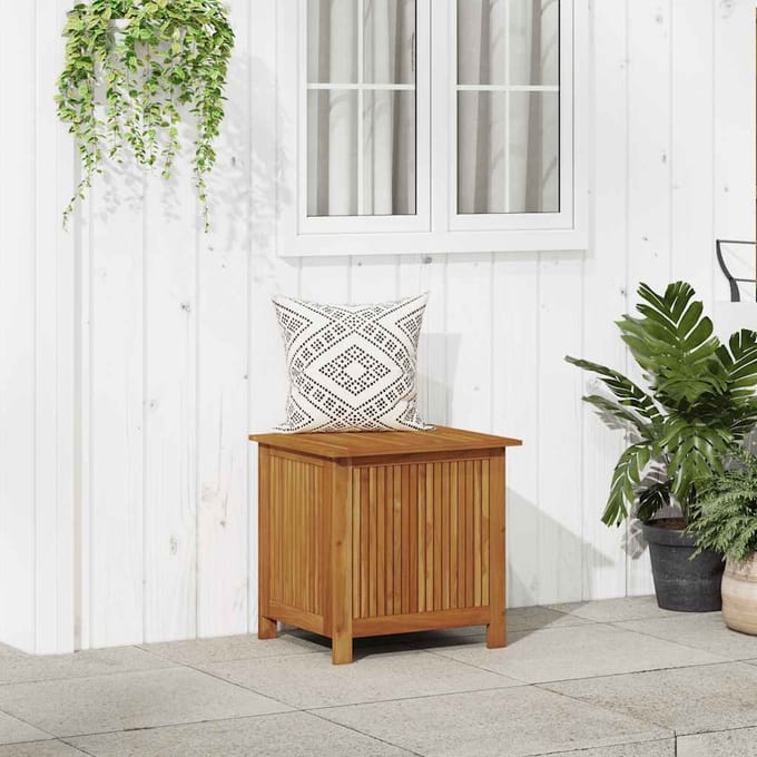 vidaXL - Tuinbox - 60x50x58 - cm - massief - acaciahout