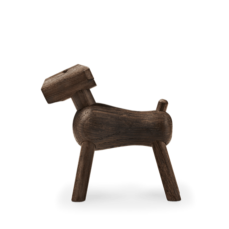 Kay Bojesen - Hond Tim - gerookt eiken - bruin