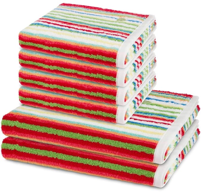 Ross Sonstiges 4 X handdoek 2 X douchehanddoek - in set 6 pack Vita