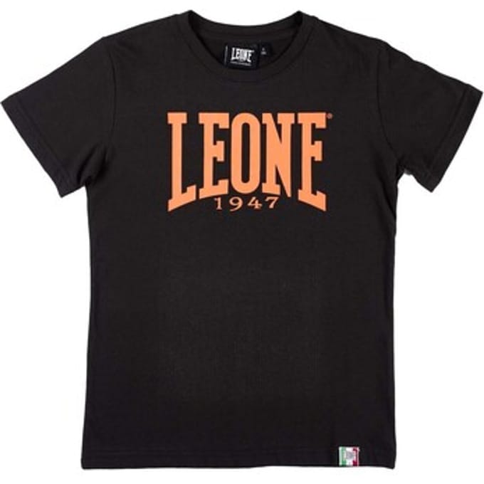 T-shirt Korte Mouw Leone 1947 Boy Short Sleeves Basic