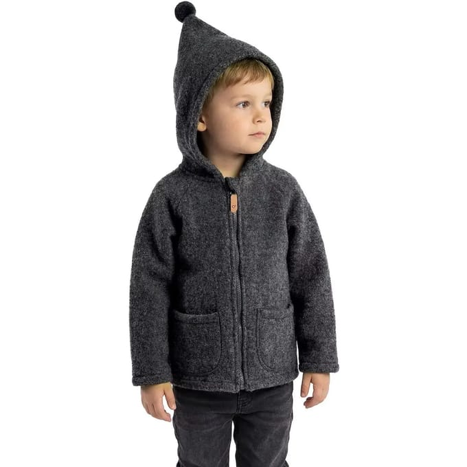 Kinderen Wol Hoodie Zaffiro Meri Sierra