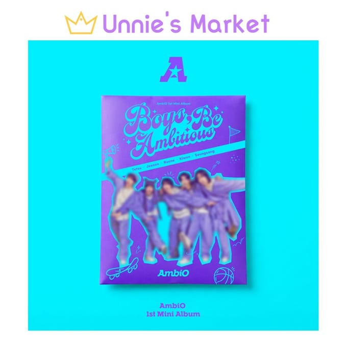AmbiO [Boys Be Ambitious] 1er Mini Album + Cadeau Gratuit 1EA purple