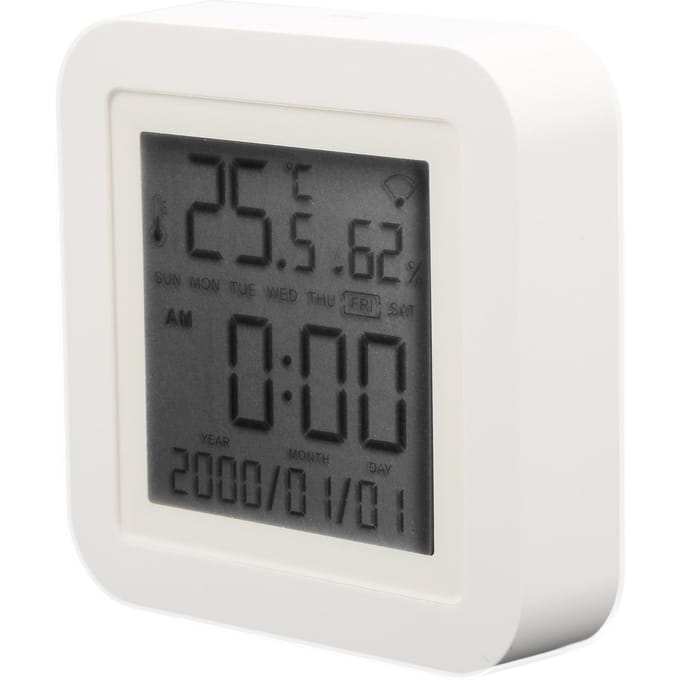 TH06 WIFI Slimme Thermometer Hygrometer Sensor Digitale Temperatuur Vochtigheidsmeter voor Binnen white