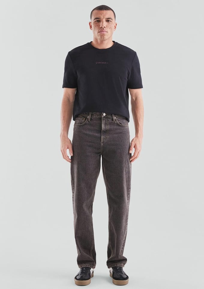 Losse rechtlopende jeans QS