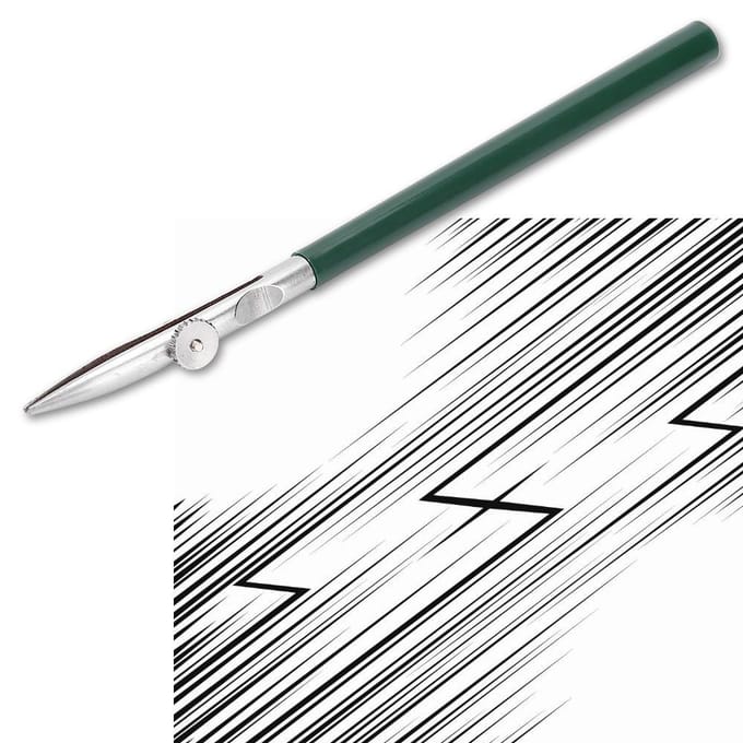 Stylo multifonction pour masquage de lignes, outil de bande dessinée, fournitures de peinture, papeterie(119 L) gray