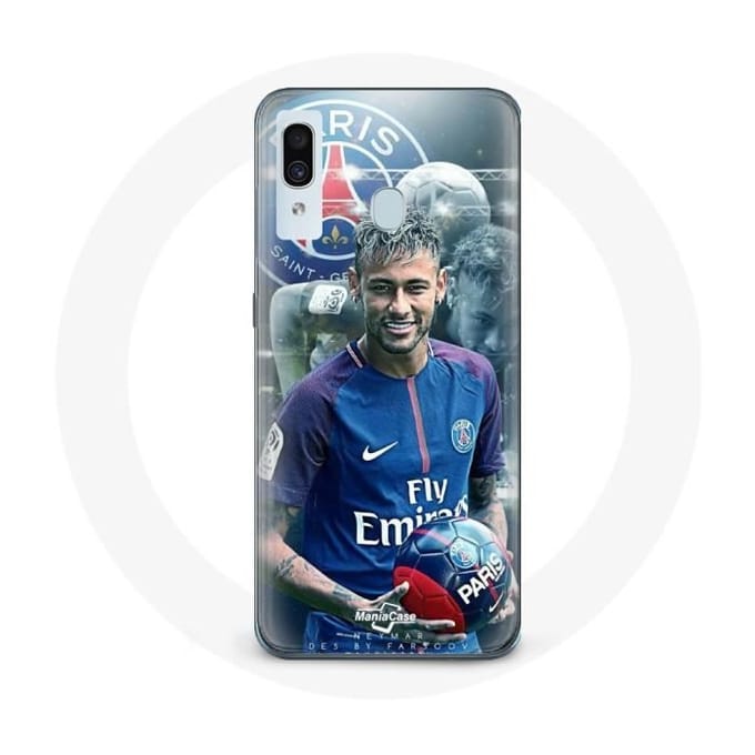 Coque pour Samsung Galaxy A20 Neymar Paris Saint Germain PSG