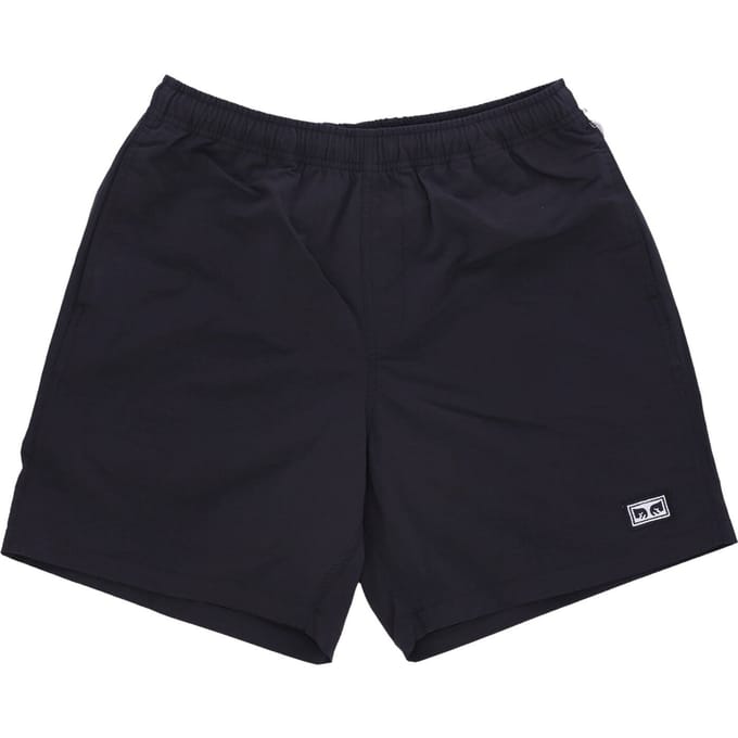 Obey Easy Eyes Nylshorts Korte Broek Zwart