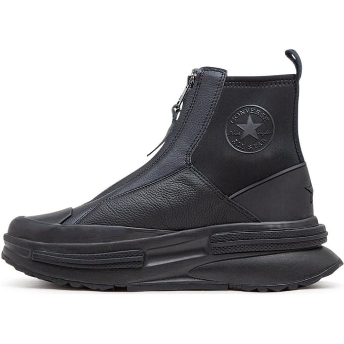 Converse Run Star Legacy Chelsea Boot CX Triple Black Unisex Sneakers A04697C 43 gray