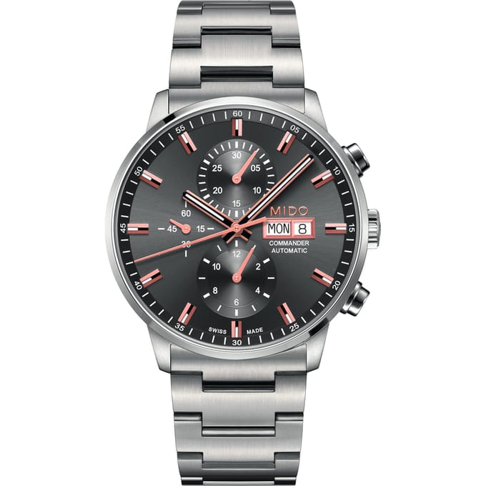 MIDO Commander M0164141106100 Commander Chronograph Horloge