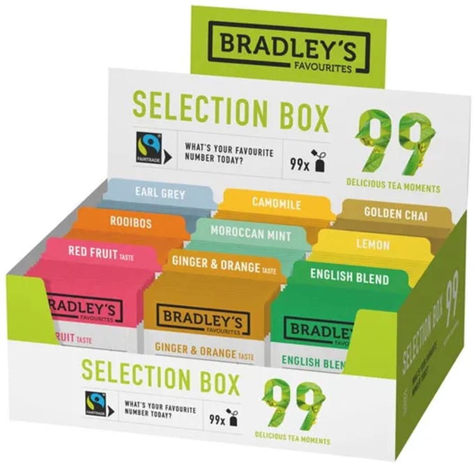Bradley’s | Favourites selection box | 9 × 11 zakjes