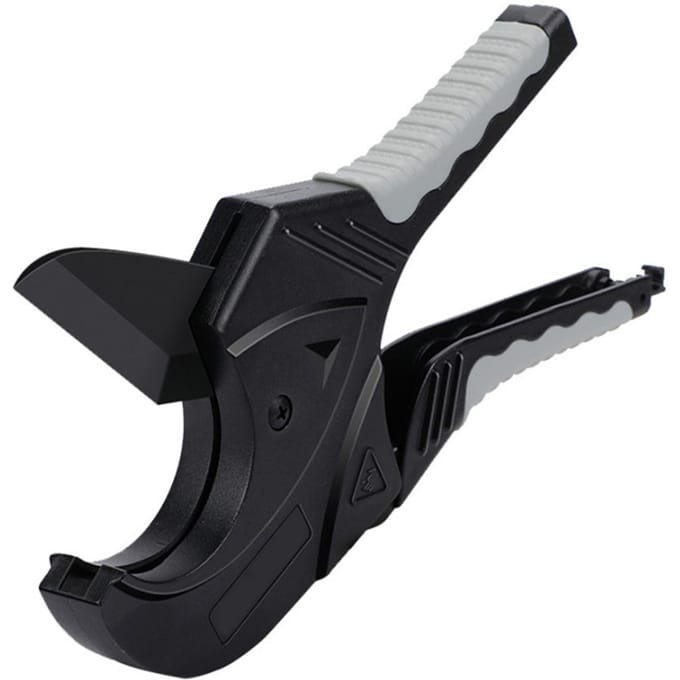 PVC Pijpsnijder 33mm Opening Aluminiumlegering Handbediend Heavy Duty Plastic Buisschaar black