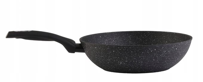 Tivano Wokpandoppen 28cm - Marmereffect, Antiaanbaklaag