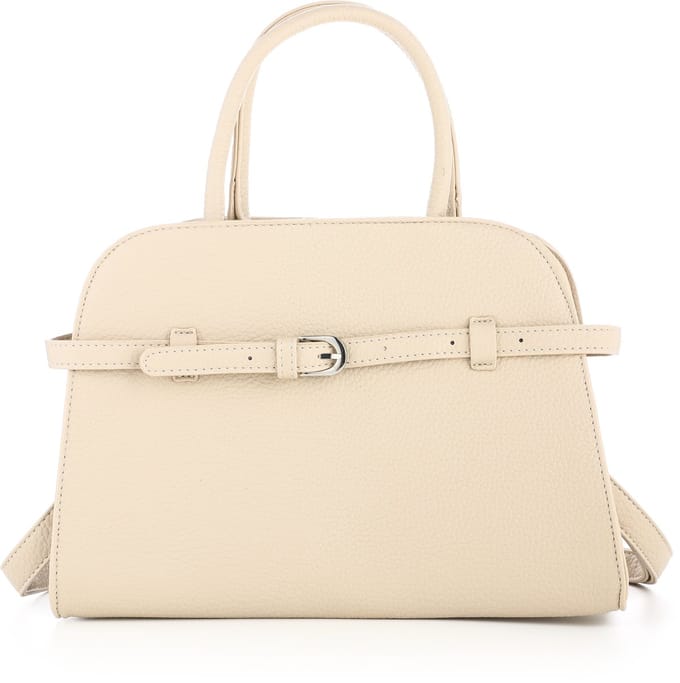 Michelle Bags & Accessoires - Dameshandtas - Beige - PU - 20x30 cm