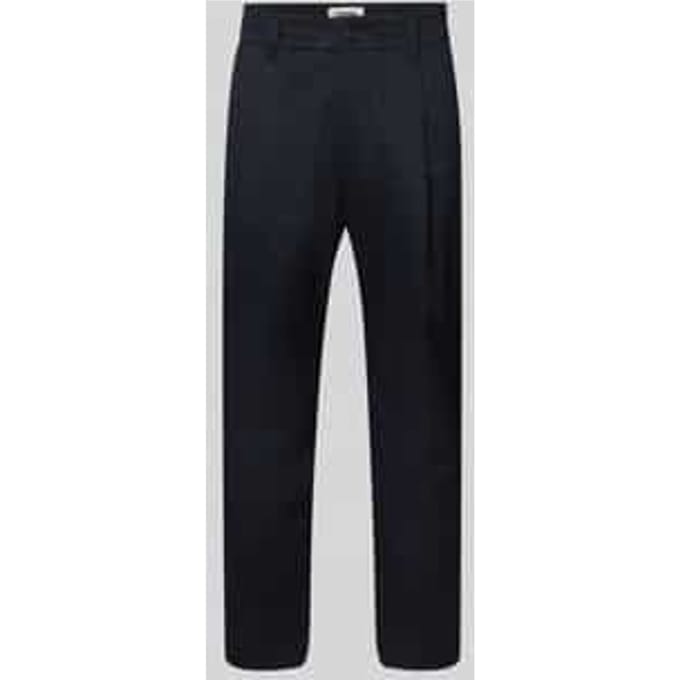 Stoffen broek met persplooien model 'chasy'