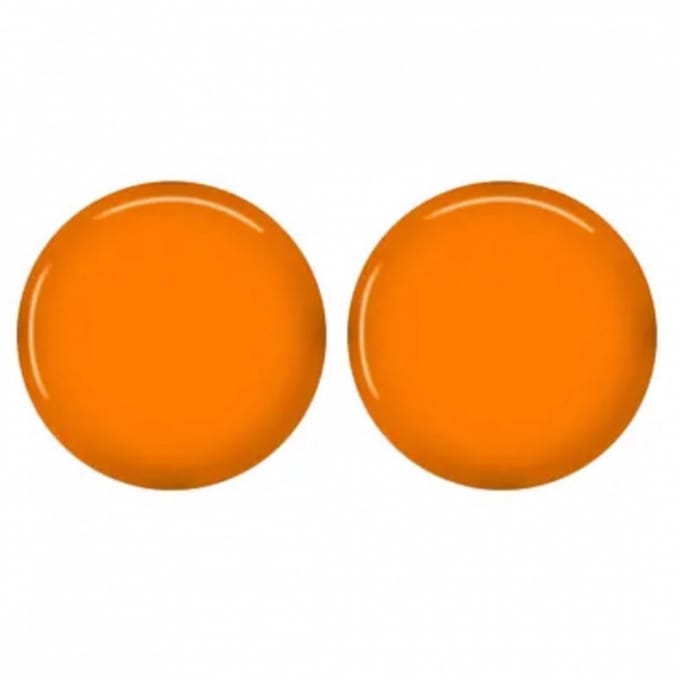Clip Oorbellen - Oranje - 2 cm