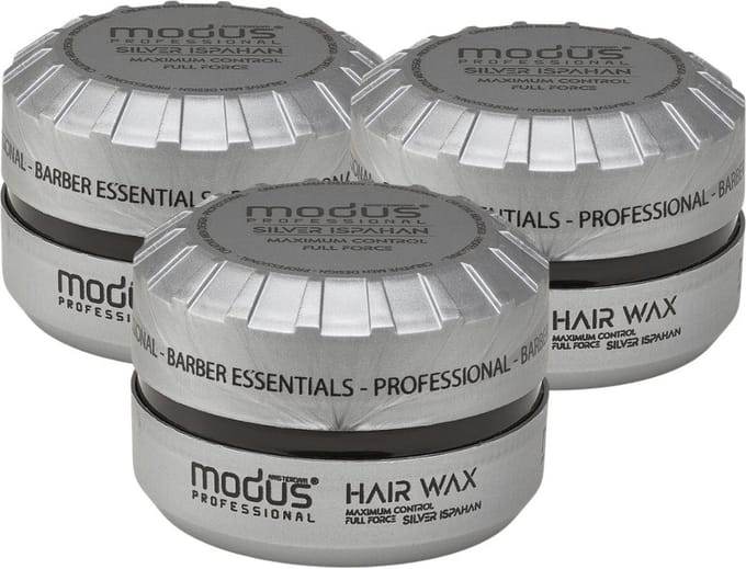 Modus - 3- pack Maximum Control Silver Ispahan Hairwax - 150ml