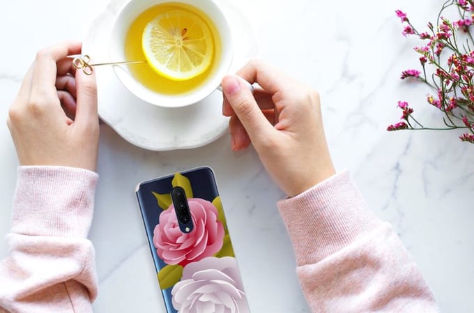 OnePlus 7 Pro TPU Case Roses