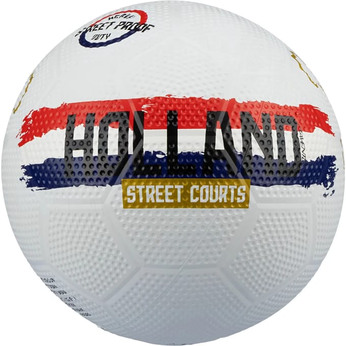 Avento Straatvoetbal - Holland - Wit - Maat 5 - WK bal
