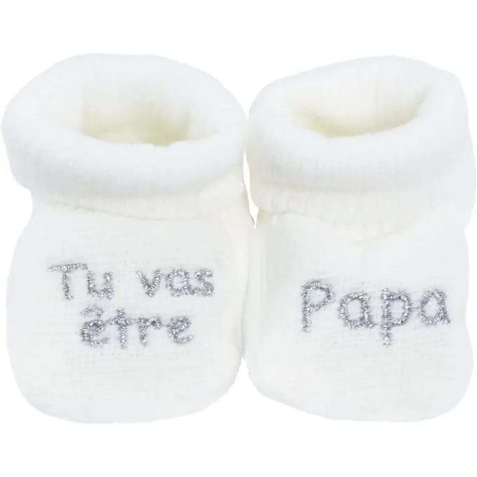 Babyslofjes Trois Kilos Sept Tu Vas Etre Papa
