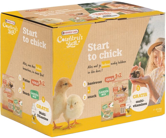 Versele-Laga Country`s Best Start To Chick Kuiken Box - Voer - per stuk