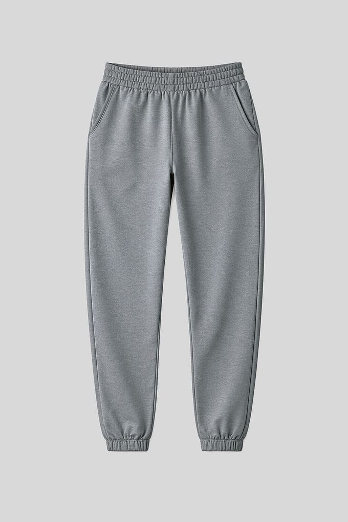 Vrouwen Hoge Taille Relaxed Fleece Joggingbroek