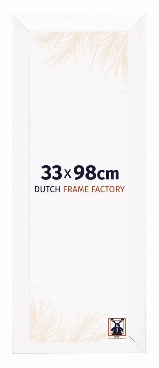 Fotolijst 33x98 cm - MDF - Wit Mat - Praag