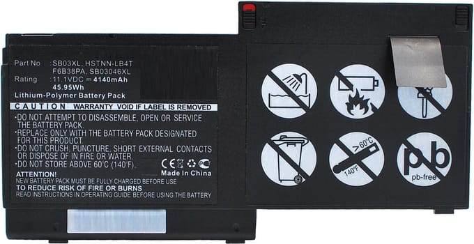 CoreParts Battery - laptop battery - Li-pol - 4140 mAh - 46 Wh