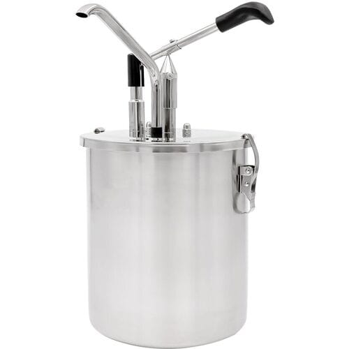 GGM Gastro Saucen-/ Dosierspender - 6 Liter - mit Behälter & einstellbarer Dosierung