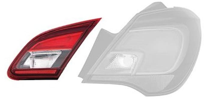 VanWezel 3804938 - Verre intérieur feu arrière droit pour Opel Corsa e de 10/2014 à 2019