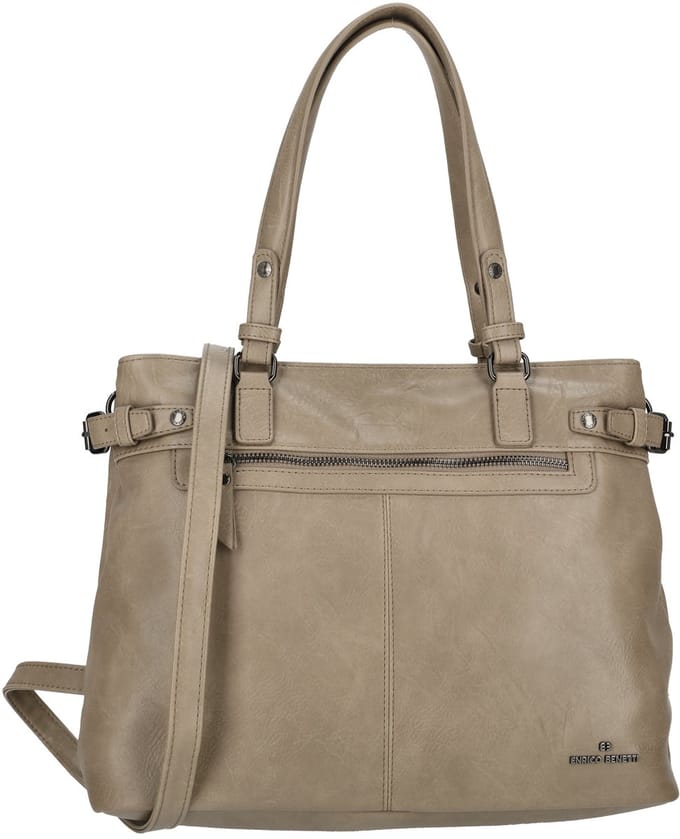 Enrico Benetti Julia Handtas Schoudertas - 65036 - Lichttaupe
