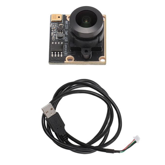 Module de caméra USB 5MP Enregistrement vidéo 2K Large plage dynamique Carte de caméra USB 2.0 5 mégapixels pour black