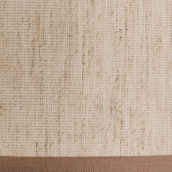 Duolla Lampenkap Roller ecru/beige Ø 13 cm hoogte 15 cm