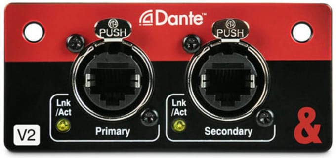 Allen & Heath M-SQ-DANT64-AX Module SQ/AHM64 V3 Dante Card - Accessoire voor mixer