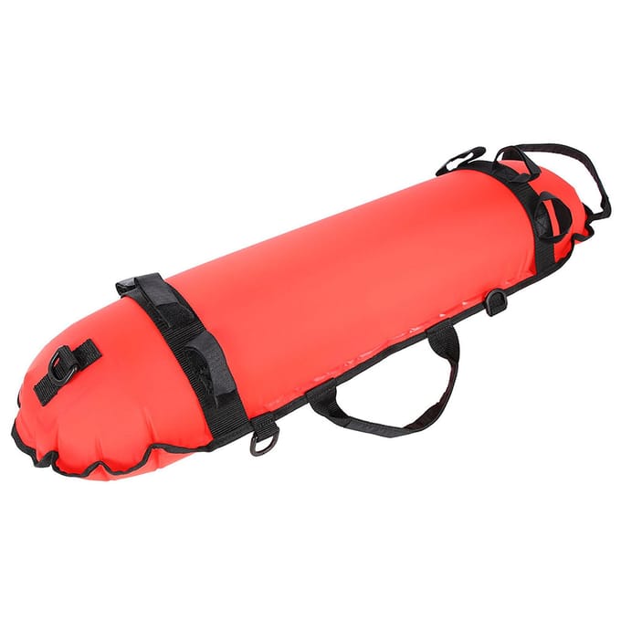 KEEP DIVING Duiken Inflatie Torpedo Boei Signaal Drijver Bal & Vlag red
