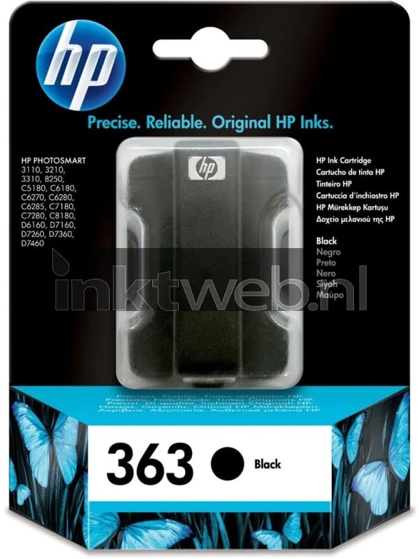 HP 363 zwart (Origineel)