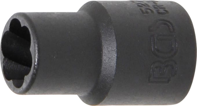 BGS Spiraalprofiel-dopsleuteldop / schroefuitdraaier 3/8 10 mm