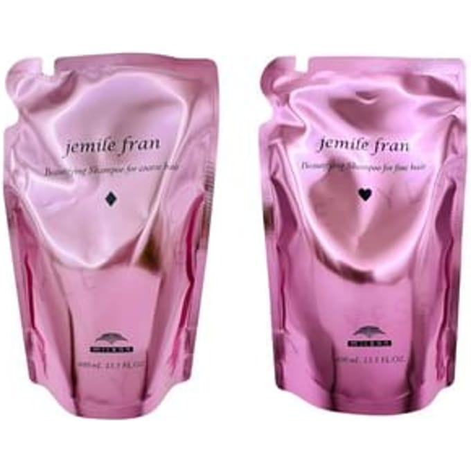 MILBON - Jemile Fran Beautifying Shampoo For Coarse Hair - 400ml Refill